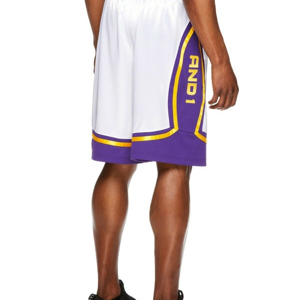 New Mens Basketball Shorts by And1.**Elastic Waist Size XL.